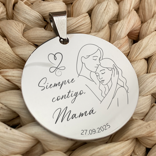 Medalla mamá ilustración