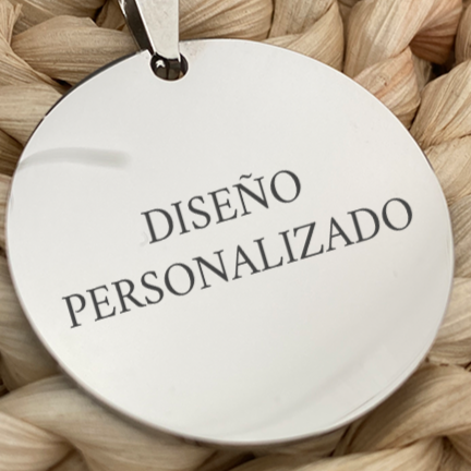 Medalla de acero ramo Personalizado