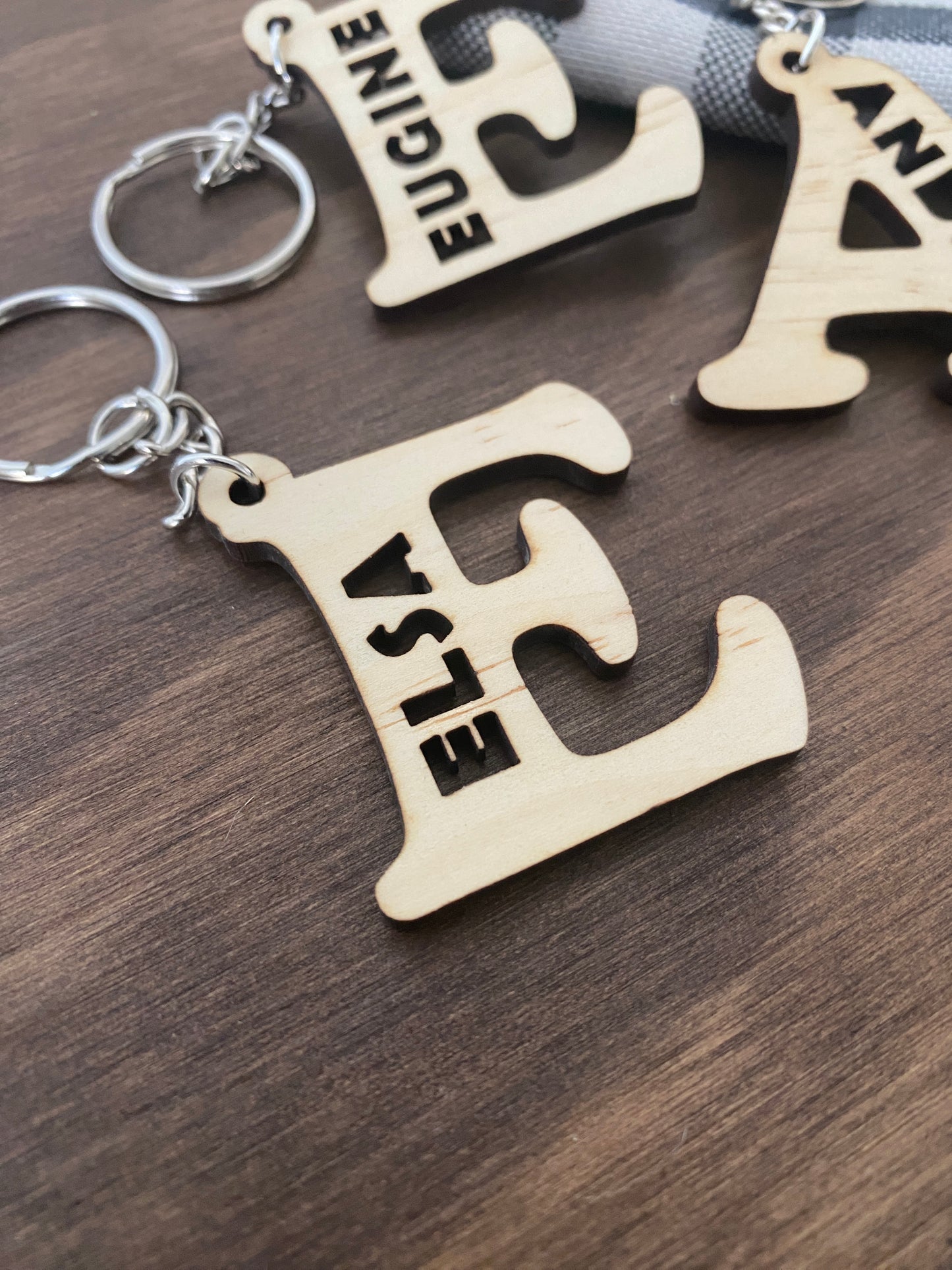 Llavero letra nombre