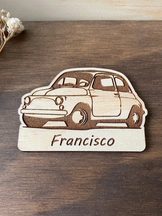 Marcasitio coche antiguo