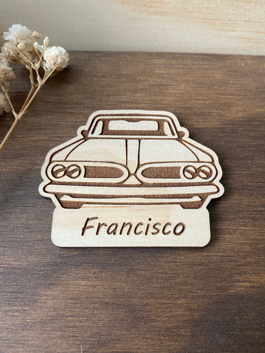 Marcasitio coche clásico