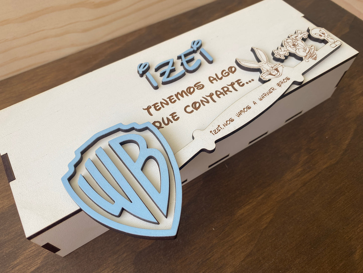 Llave viaje sorpresa warner