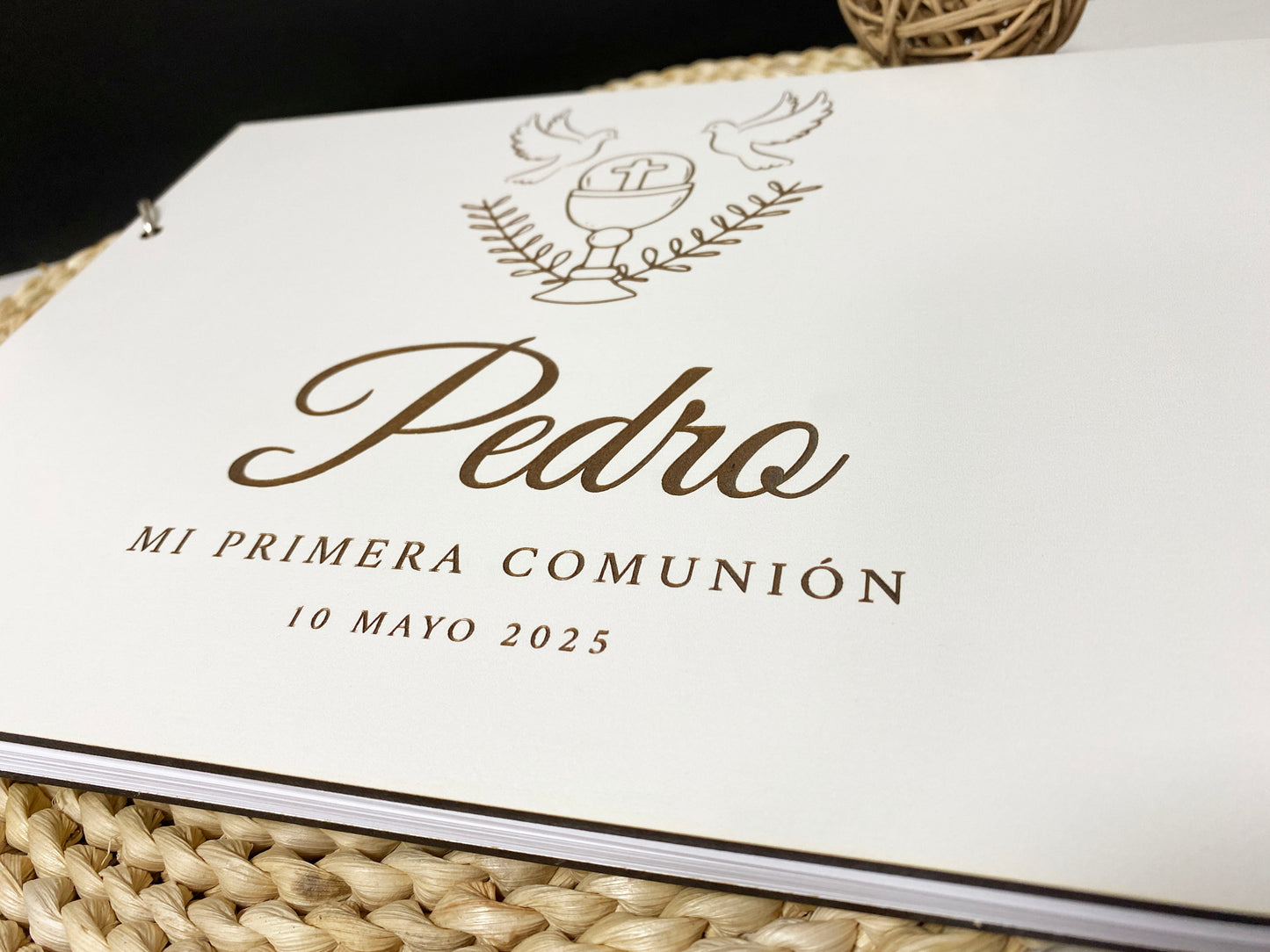 Libro de firmas comunión