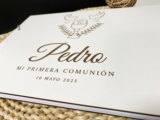 Libro de firmas comunión