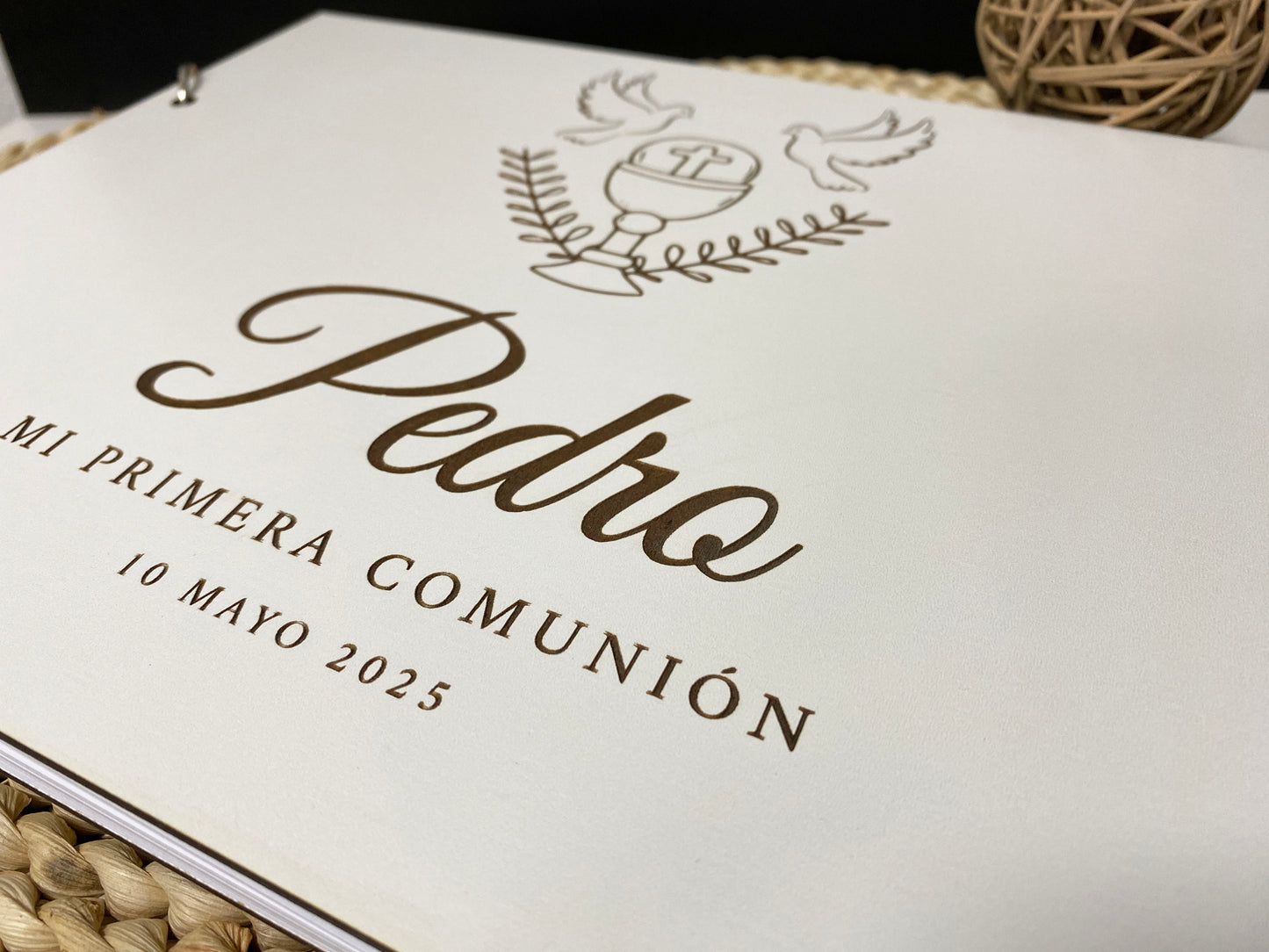Libro de firmas comunión