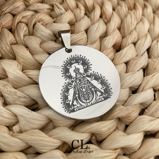 Medalla de acero virgen de la cabeza