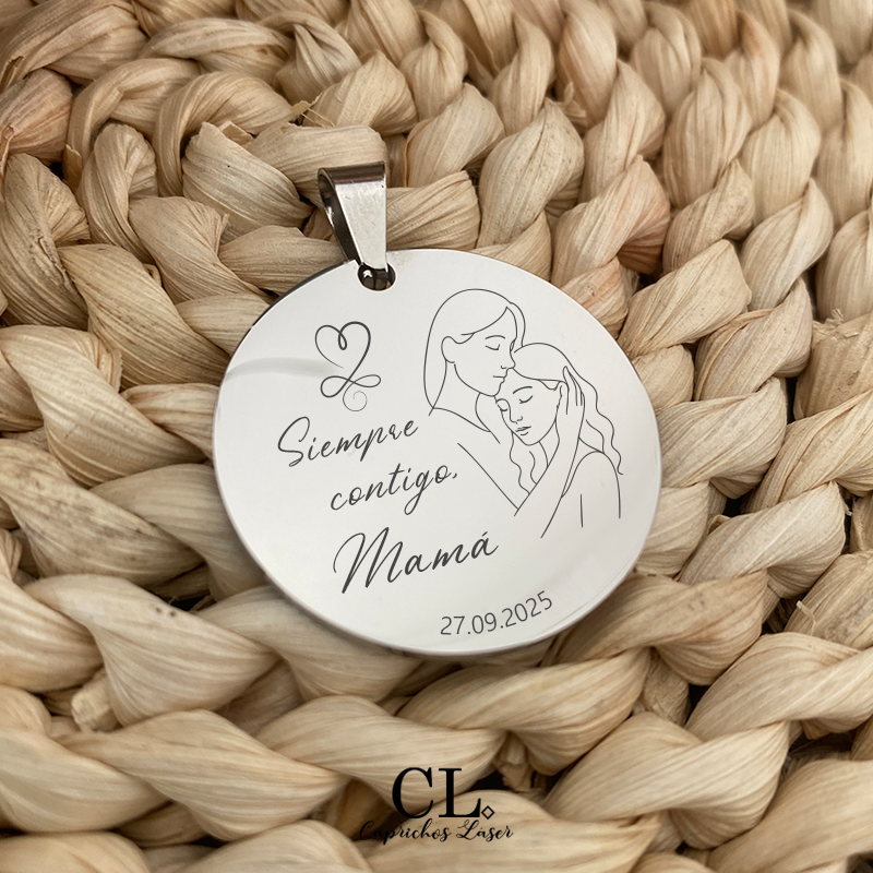 Medalla mamá ilustración