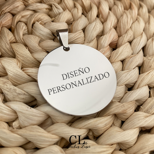 Medalla de acero ramo Personalizado